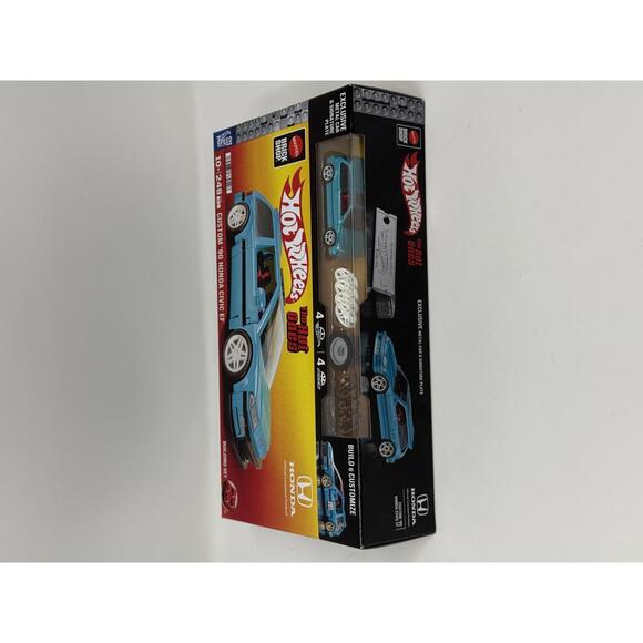 Hot Wheels Hot Ones Custom 90 Honda Civic EF Mattel Brick Shop Exclusive - Picture 6 of 6
